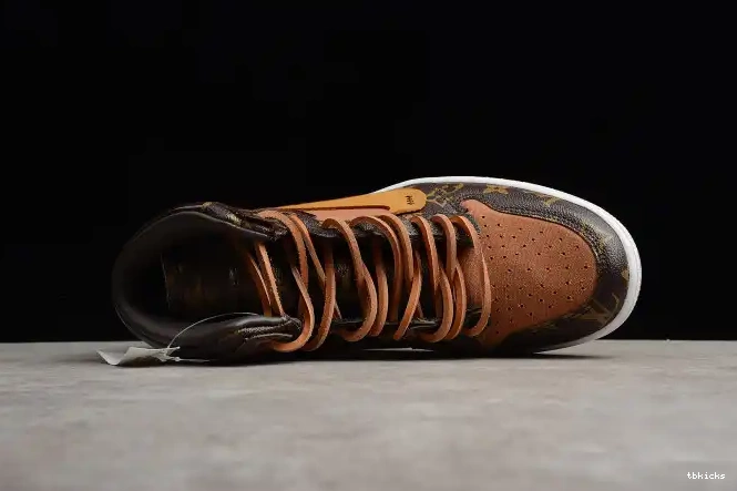 Cheap TB AQ0818-158 x AJ1 Off-Louis Jordan Air 1 OW 0512